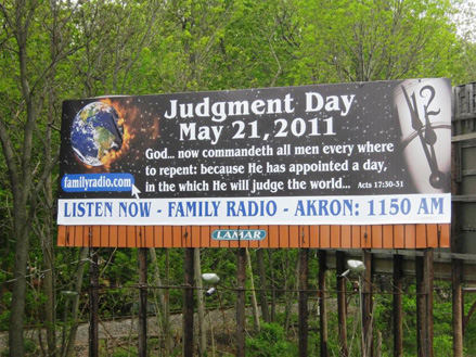 judgment day may 21st. may 21 judgement day