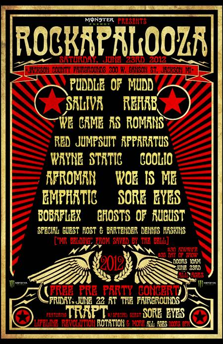 The 5th Annual ROCKAPALOOZA Festival Presented by Monster Energy Drink 